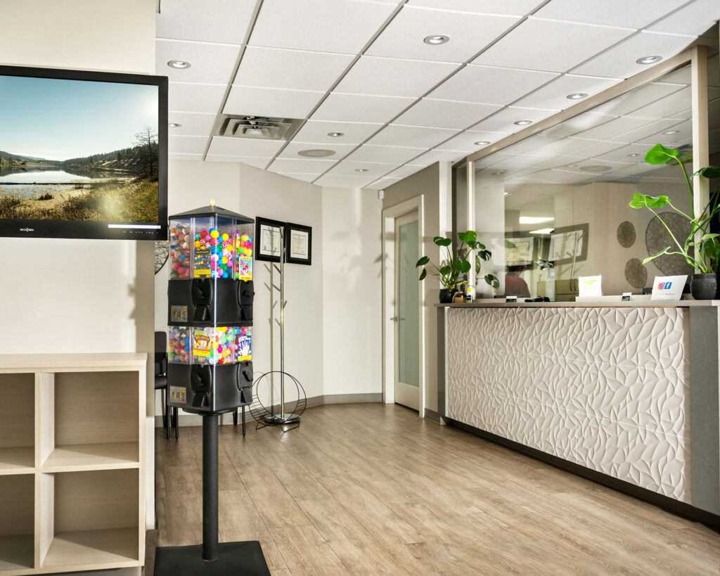 Loland Dental Office Reception Area